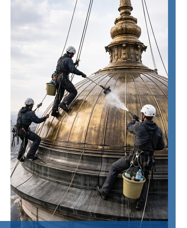 Мойка куполов и шпилей в Донецке от 8758 р. - заказать | ВЫСОТНИК-Днк