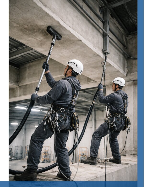 Обеспыливание потолочных конструкций в Донецке от 274 р. |ВЫСОТНИК-Днк