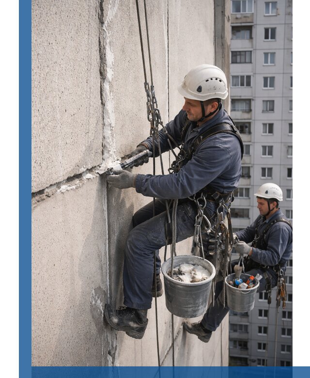 Утепление межпанельных швов в Донецке профессионально и надежно