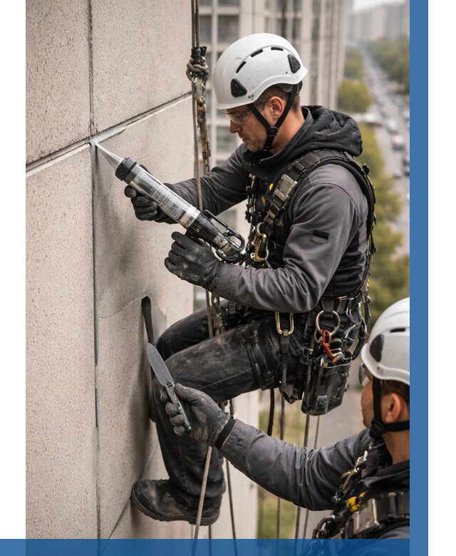 Первичная герметизация швов в Донецке от 657 р. | ВЫСОТНИК-Днк