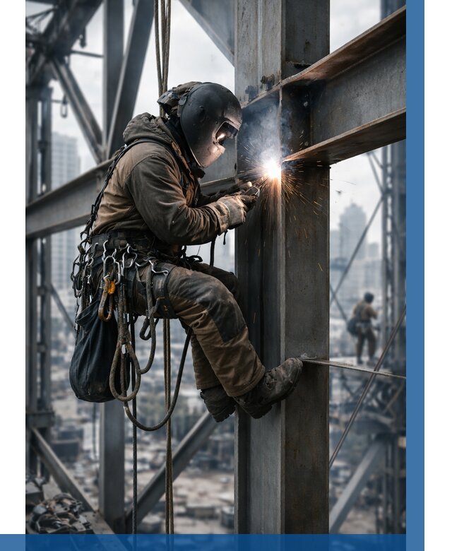 Высотные сварочные работы в Донецке от 3832 р. | ВЫСОТНИК-Днк