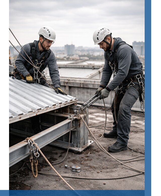 Демонтаж крышной установки в Донецке от 93058 р. | ВЫСОТНИК-Днк