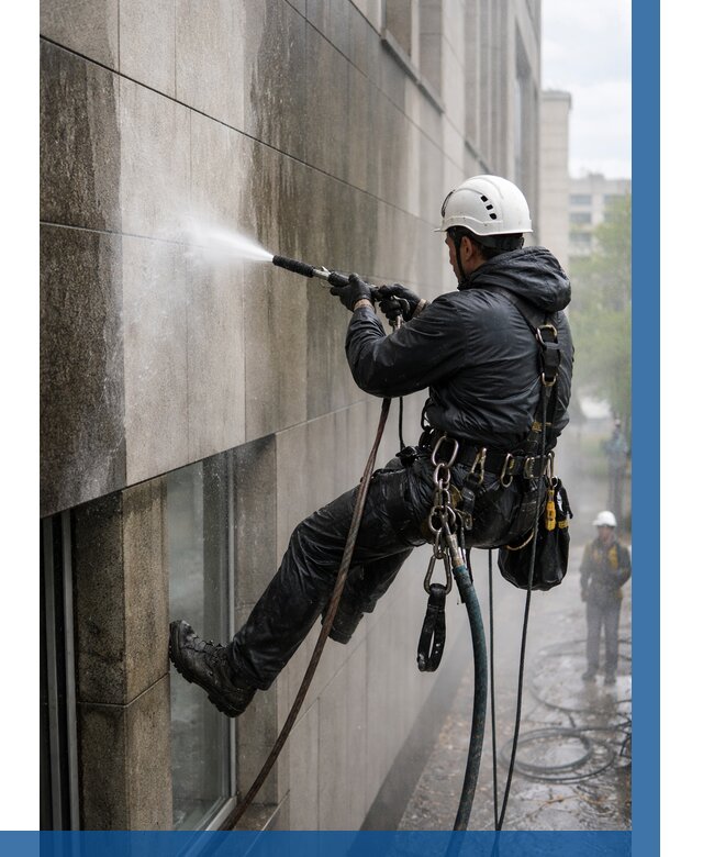 Гидроструйная очистка поверхностей в Донецке от 931 р. | ВЫСОТНИК-Днк