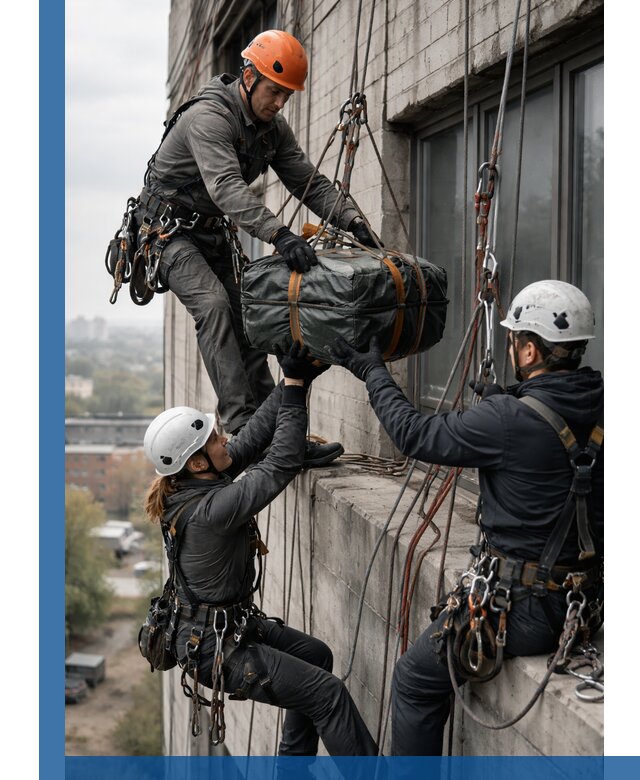 Перемещение грузов вручную в Донецке профессионально и безопасно