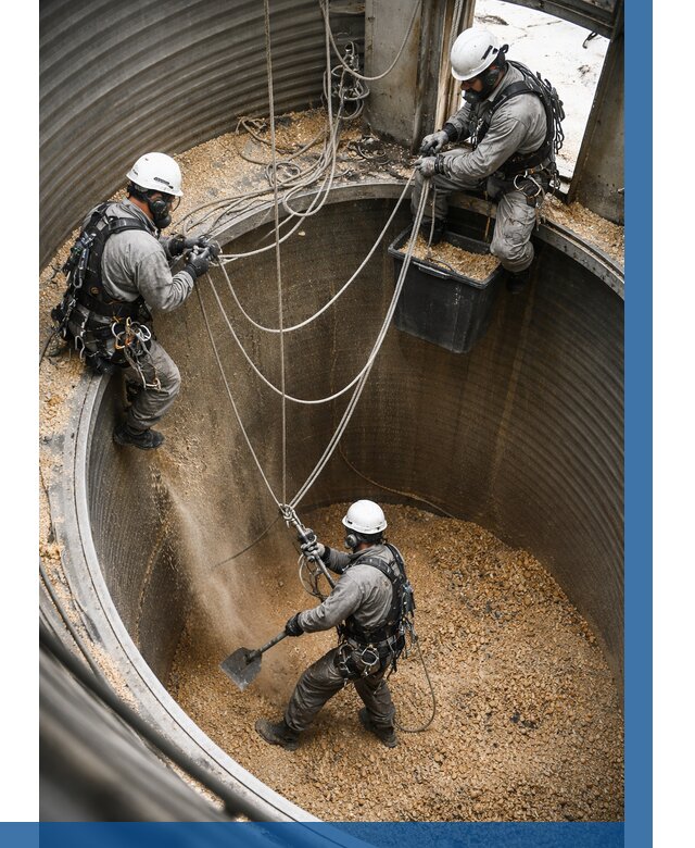 Чистка зерновых бункеров в Донецке от 13138 р. | ВЫСОТНИК-Днк