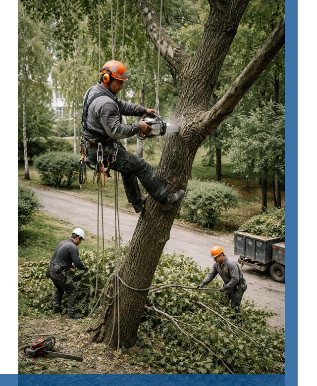 Кронирование деревьев в Донецке от 7116 р. | ВЫСОТНИК-Днк