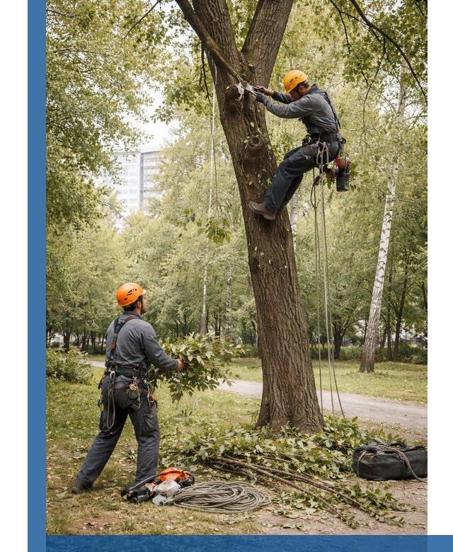 Санитарная обрезка деревьев в Донецке, профессионально и безопасно