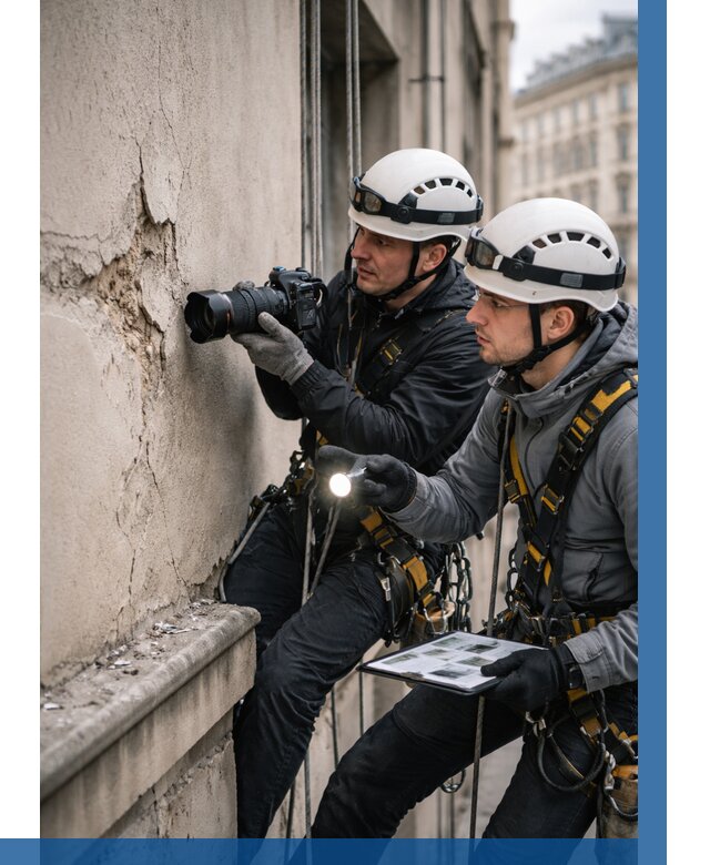 Фотофиксация дефектов фасада в Донецке от 4927 р. | ВЫСОТНИК-Днк