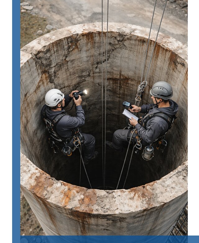 Обследование дымовой трубы: диагностика и оценка состояния в Донецке